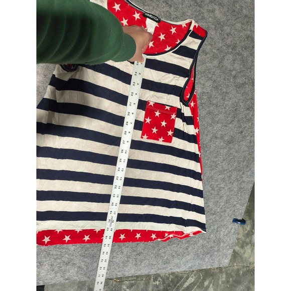 Heimish USA Tank Top Women's Size S American Flag Patriotic Fourth‎ July America - Picture 4 of 6
